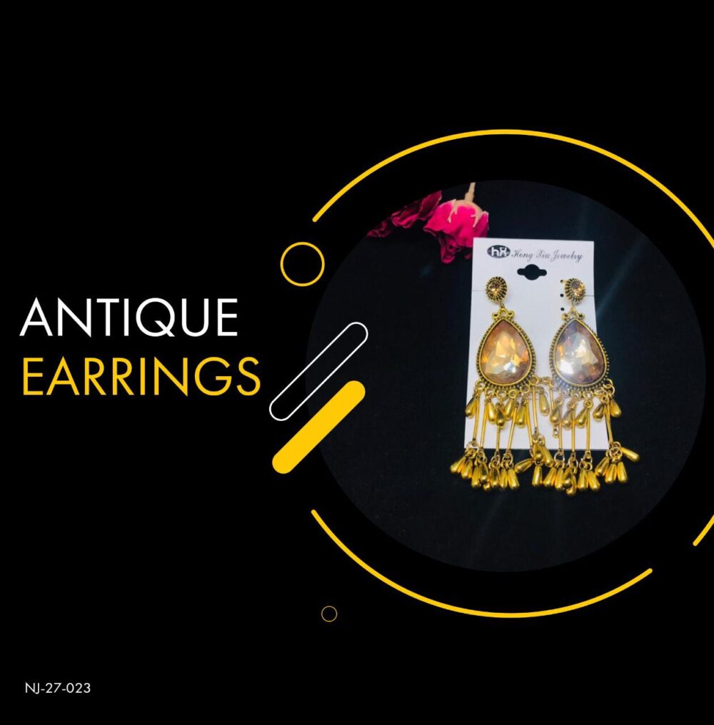 Antique Earrings Jewelry