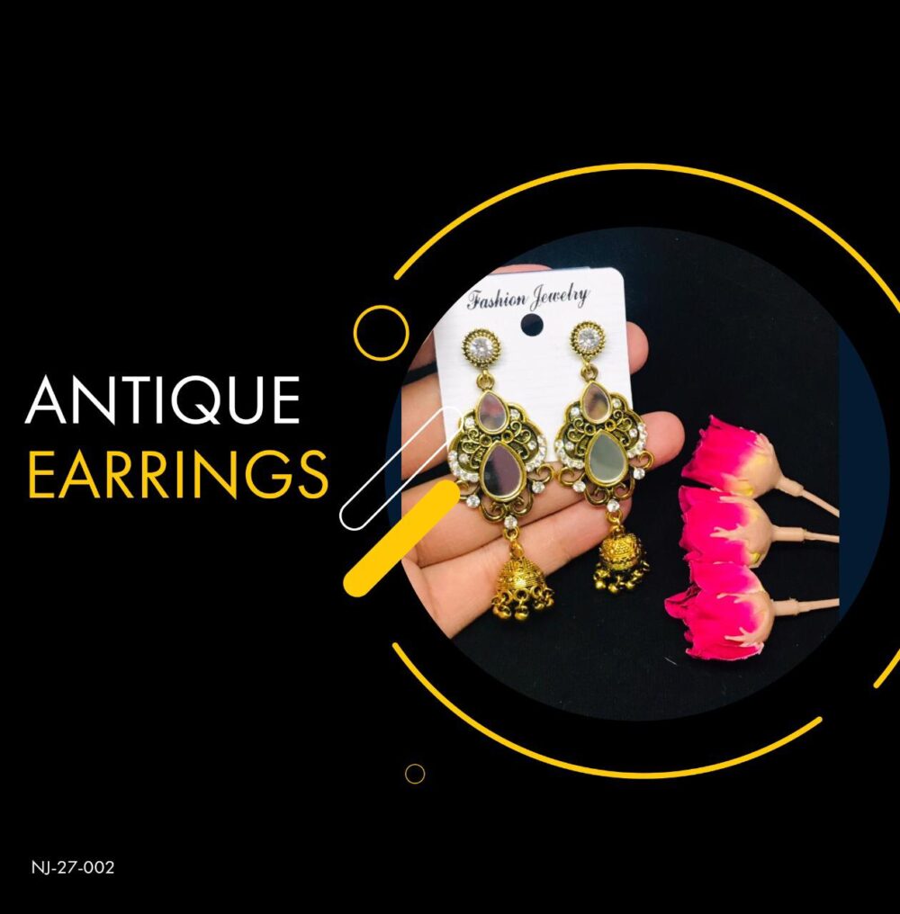 Antique Earrings Jewelry - Image 2