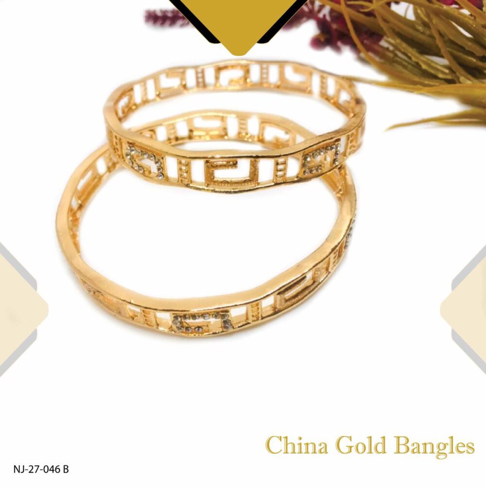 China Gold Bangles - Design 04