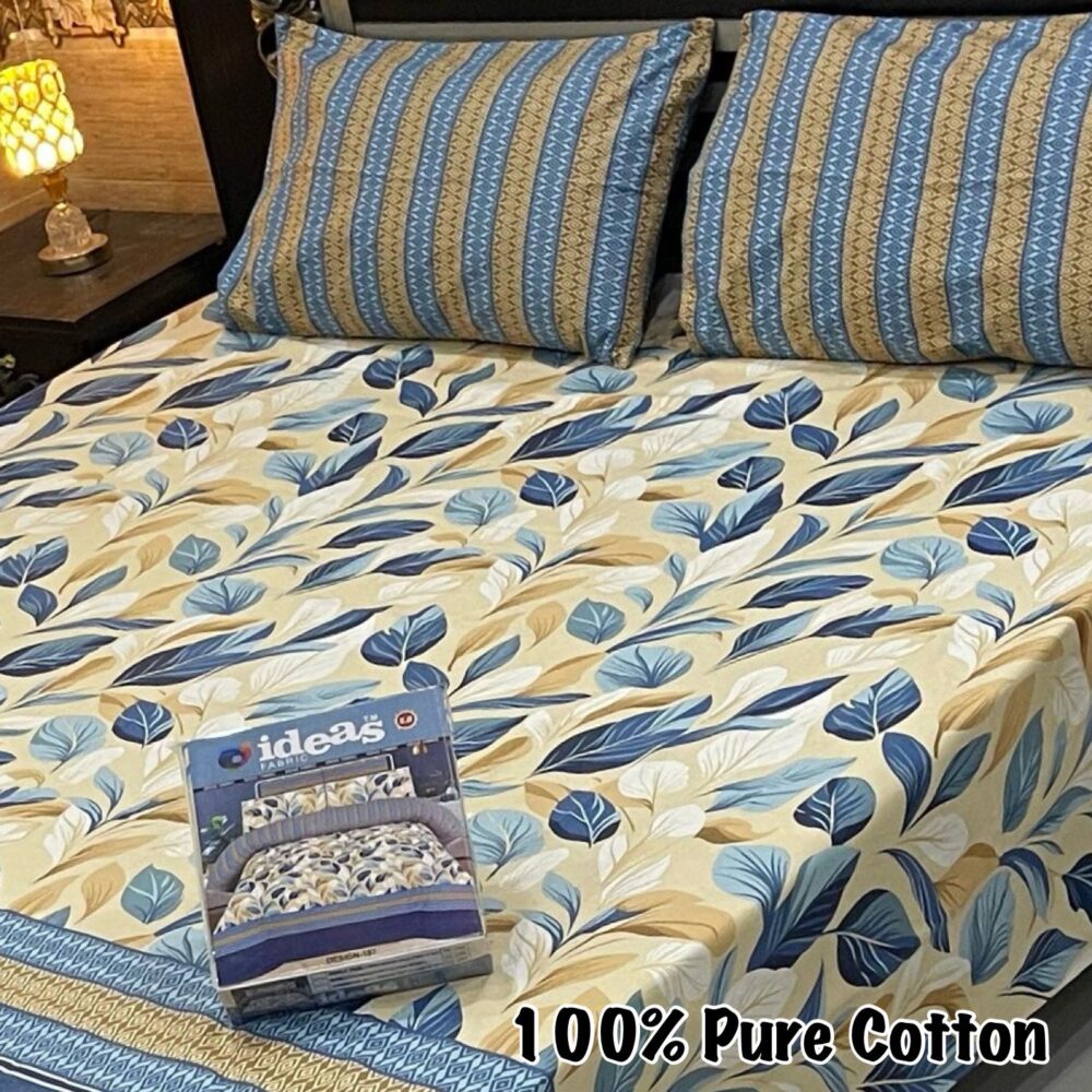 🛏️ 100% Pure Cotton Bedsheet - Image 2