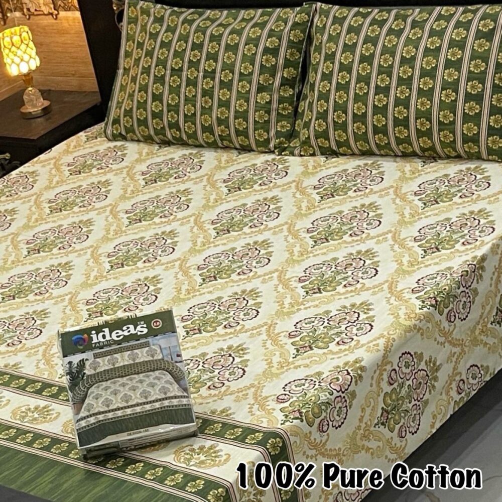 🛏️ 100% Pure Cotton Bedsheet - Image 3