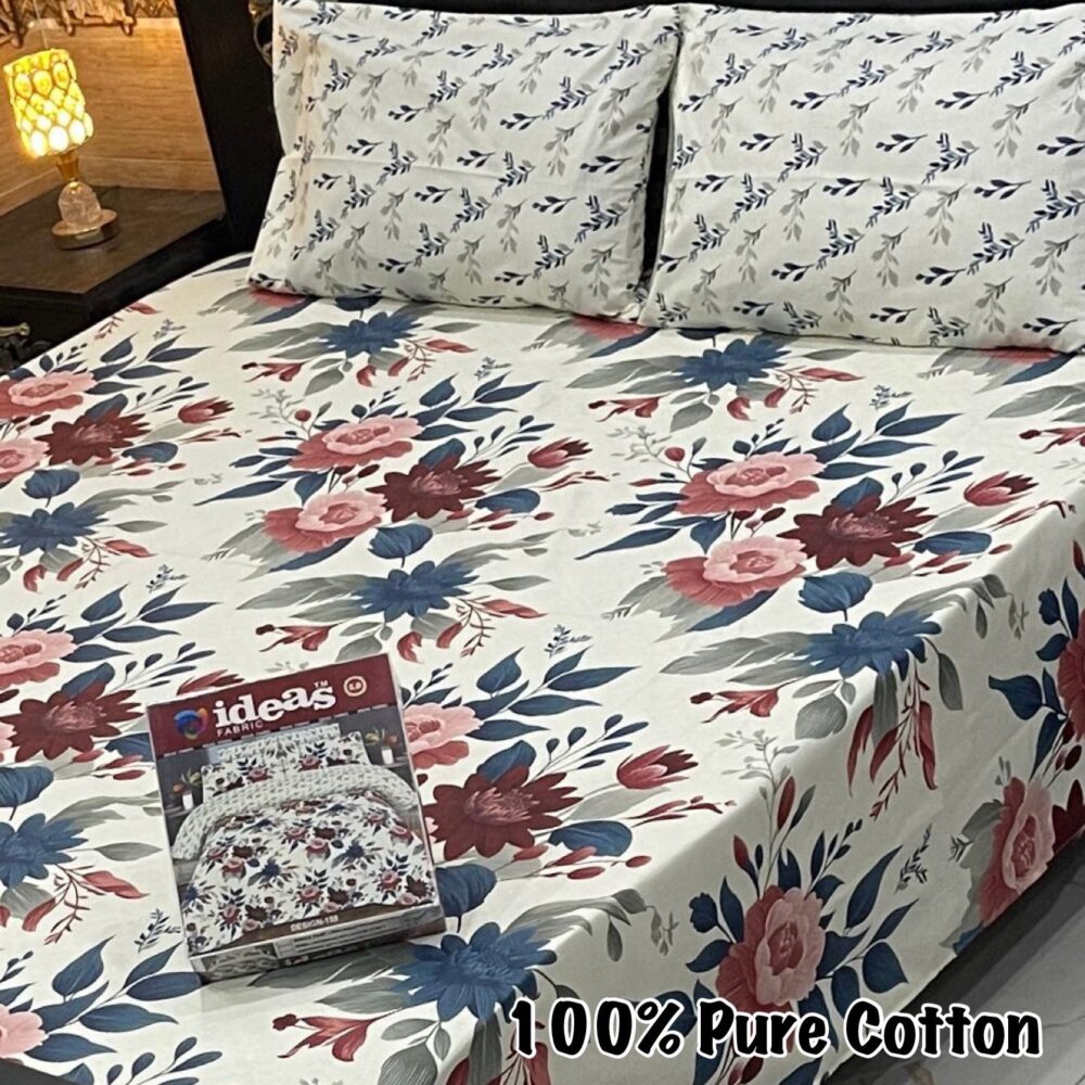 🛏️ 100% Pure Cotton Bedsheet - Image 4