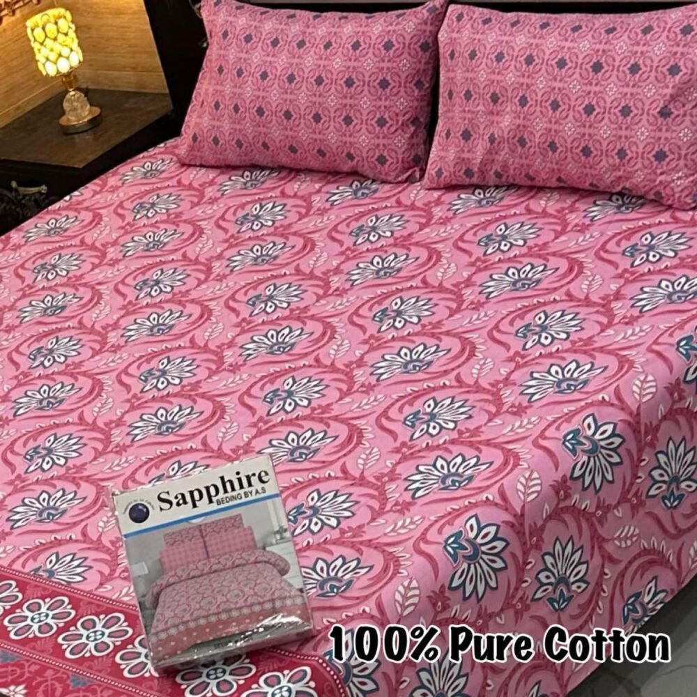 🛏️ 100% Pure Cotton Bedsheet - Image 18