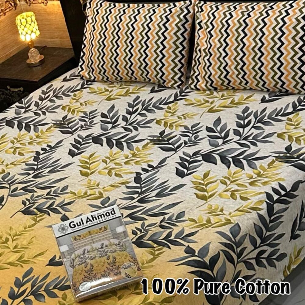 🛏️ 100% Pure Cotton Bedsheet - Image 19