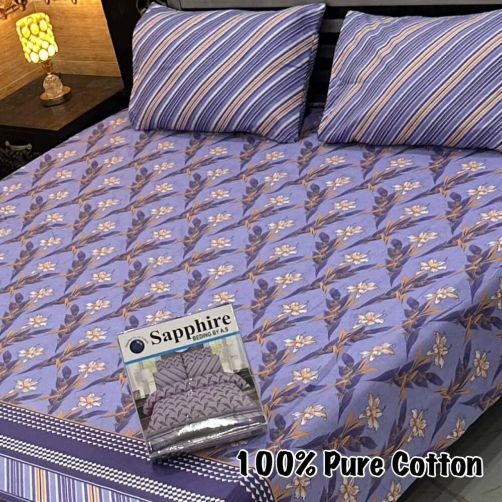 🛏️ 100% Pure Cotton Bedsheet - Image 22