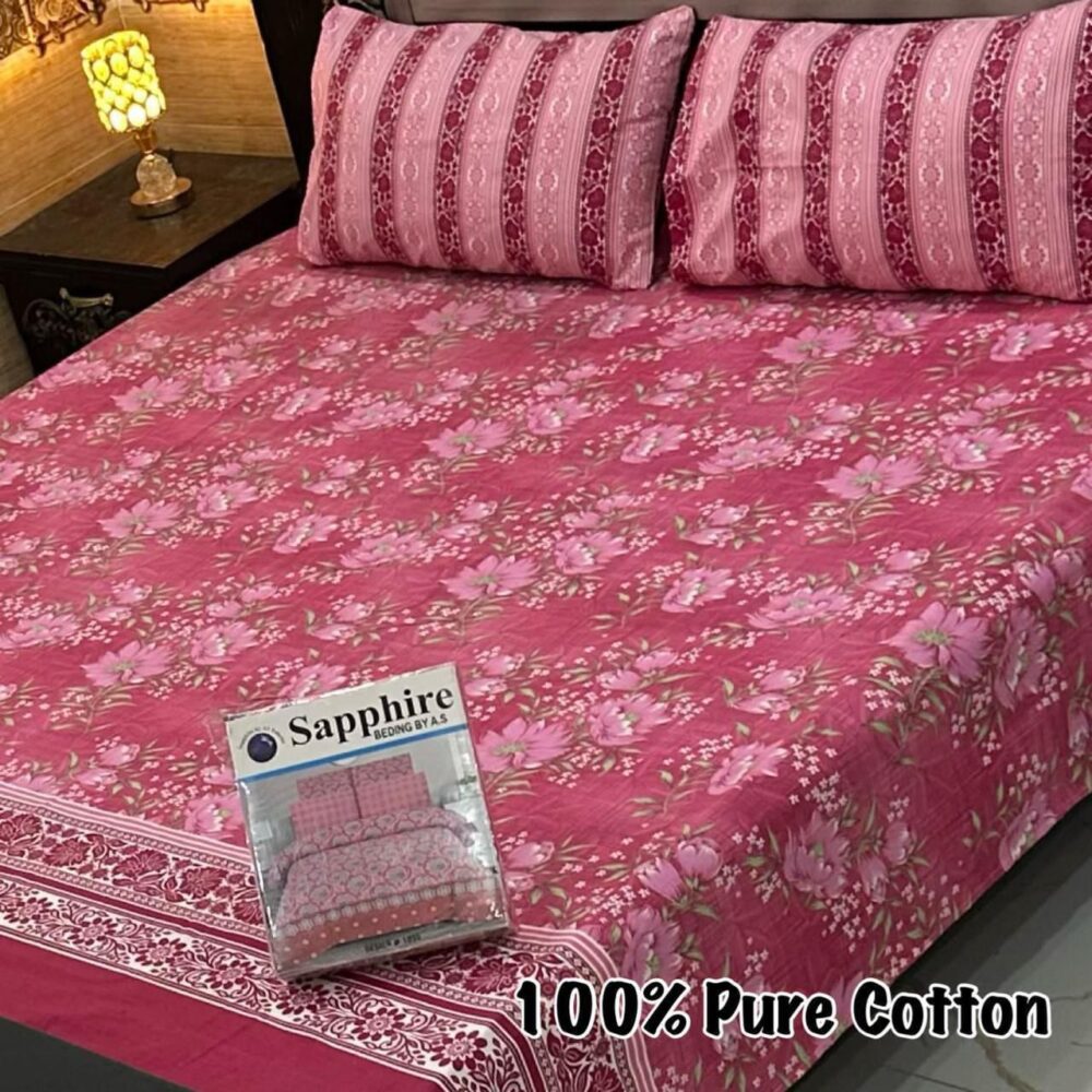🛏️ 100% Pure Cotton Bedsheet - Image 21